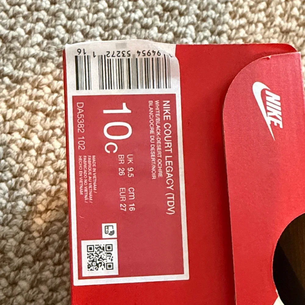 NWT Nike Toddler Court Legacy Sneakers - Picture 7 of 7